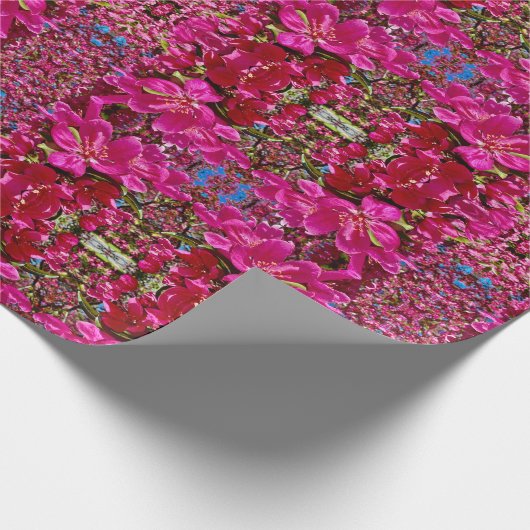 Papier Cadeau Les fleurs du printemps (Coin)