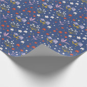 Papier Cadeau Les fleurs sont comme des amis (Coin)