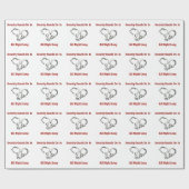 Papier Cadeau Les Gardes De Sécurité Le Font Toute La Nuit (Plat)