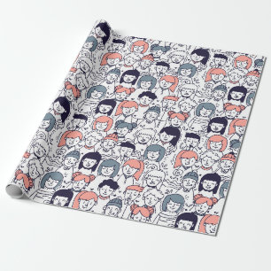 Papier Cadeau Les gens