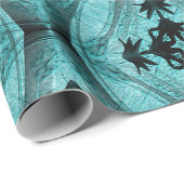 Papier Cadeau Les girouettes océaniques.... (Coin rond)