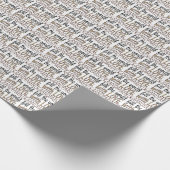 Papier Cadeau Les grands-parents remplissent papier d'emballage (Coin)