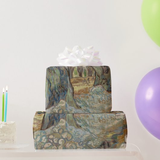 Papier Cadeau Les grands platanes (Menders à Saint-Rémy) (Cadeaux de fête)