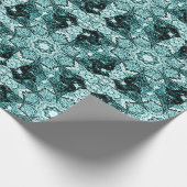 Papier Cadeau Les hippocampes.... (Coin)