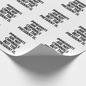 Papier Cadeau Les immigrés ne sont pas des criminels mais le pré (Coin)