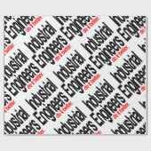 Papier Cadeau Les Ingénieurs Industriels Le Font Mieux (Plat)