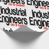 Papier Cadeau Les Ingénieurs Industriels Le Font Mieux (Coin)