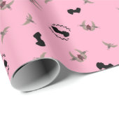 Papier Cadeau Les Inséparables de Jane Austen enveloppent le pap (Coin rond)