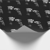 Papier Cadeau Les jambes favorites, suit la personne suivante, b (Coin)