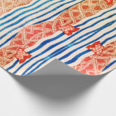 PAPIER CADEAU LES JAPONAIS MODÈLENT LE PAPIER D'EMBALLAGE (Coin)