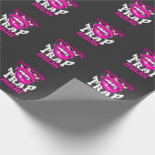 Papier Cadeau Les jolies filles adorent le rap Hip hop danseuse  (Coin)