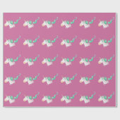 Papier Cadeau Les licornes sont magiques (Plat)