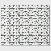 Papier Cadeau Les lunettes des yeux (Plat)