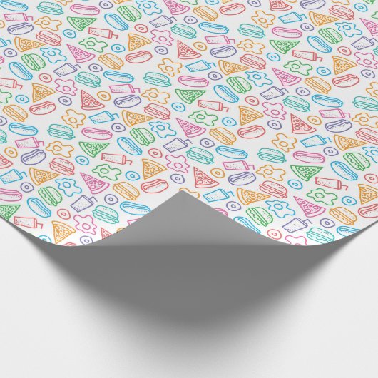 Papier Cadeau Les Malbouffe (Coin)