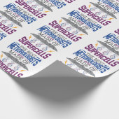 Papier Cadeau Les Meilleurs Météorologues Sont Faits De Supercel (Coin)