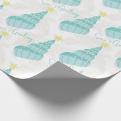 Papier Cadeau Les mers côtières et les salutations Shell Tree (Coin)