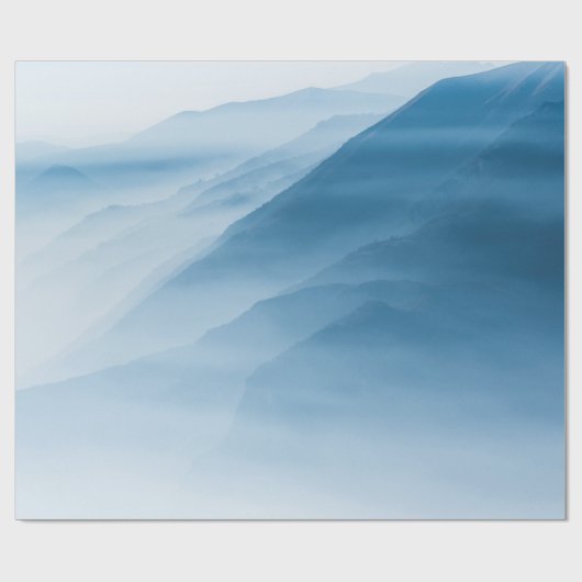 PAPIER CADEAU LES MONTAGNES (Plat)