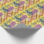 Papier Cadeau Les motifs distinctifs du batik indonésien (Coin)