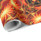 Papier Cadeau Les mouches...... (Coin rond)