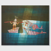 Papier Cadeau Les navigateurs, Paul Klee (Plat)