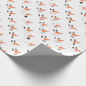 Papier Cadeau Les neiges face (Coin)