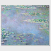 Papier Cadeau Les Nympheas Water Lilies Claude Monet Fine Art (Plat)