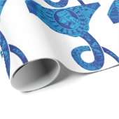 Papier Cadeau Les océans connus (Coin rond)