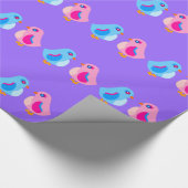 Papier Cadeau Les oiseaux mignons (Coin)