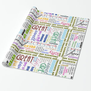 Papier Cadeau Les organistes sont tout papier d'emballage