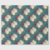 Papier Cadeau Les Owls (Plat)