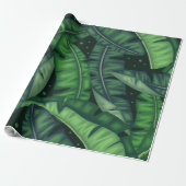 Papier Cadeau Les palmiers de la jungle (Déroulé)