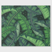 Papier Cadeau Les palmiers de la jungle (Plat)