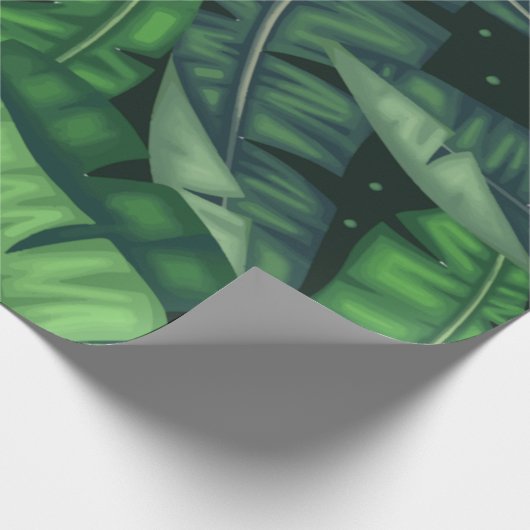 Papier Cadeau Les palmiers de la jungle (Coin)