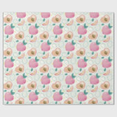 Papier Cadeau Les pêches (Plat)