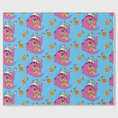 Papier Cadeau Les Pierrafeu | Fred Sliding Down Tail (Plat)