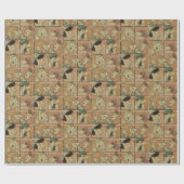 Papier Cadeau Les Pierrafeu | Pierres à Repères & Roubles Comiqu (Plat)