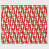 Papier Cadeau Les Pierrafeu | Wilma Flintstone (Plat)