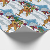 Papier Cadeau Les piquets de Noël (Coin)