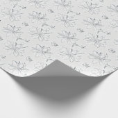 Papier Cadeau Les pivoines dans la vallée (Coin)