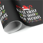 Papier Cadeau Les Plus Probables À Snoop Pour Les Présentations  (Coin rond)