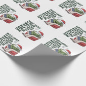 Papier Cadeau Les plus susceptibles de boire Matcha et regarder (Coin)