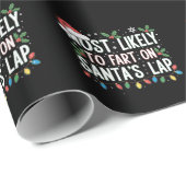 Papier Cadeau Les Plus Susceptibles De Commencer Sur Père Noël L (Coin rond)