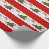 Papier Cadeau Les porcs de vol apportent à la maison l'arbre de (Coin)