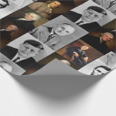 Papier Cadeau Les présidents américains, Hamilton et Franklin (Coin)