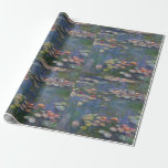 Papier Cadeau Les puits de Claude Monet 1916<br><div class="desc">Claude Monet Water Lilies 1916 Fine Art Wrapping Paper</div>