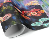 Papier Cadeau Les puits de Claude Monet 1916 (Coin rond)