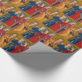 Papier Cadeau Les quatre Rois Christmas (Coin)