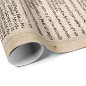 Papier Cadeau Les Quatre-Vingt-Quinze Thèses (Martin Luther) (Coin rond)