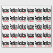 Papier Cadeau Les Républicains le font mieux (Plat)