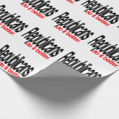 Papier Cadeau Les Républicains le font mieux (Coin)